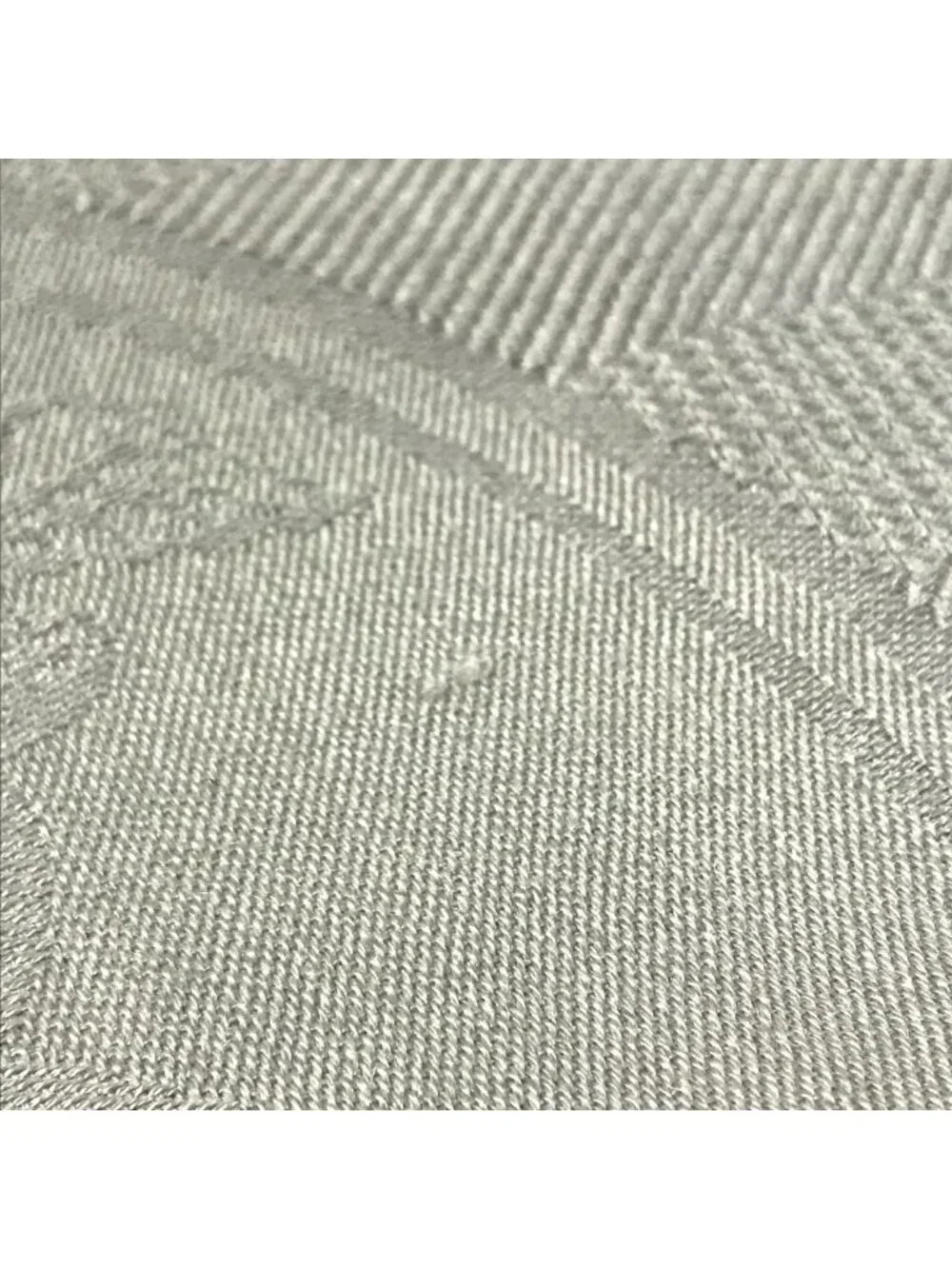 Hermes Shawl New Libris Cashmere Gray Scarf - Picture 9 of 9